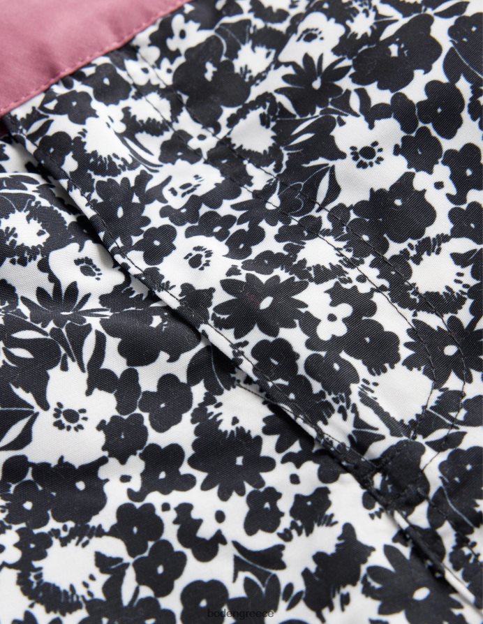 μαύρο και εκρού λουλουδάτο είδη ένδυσης σταθερή μέση κολύμπι σύντομη Boden άνδρες 464PH83543