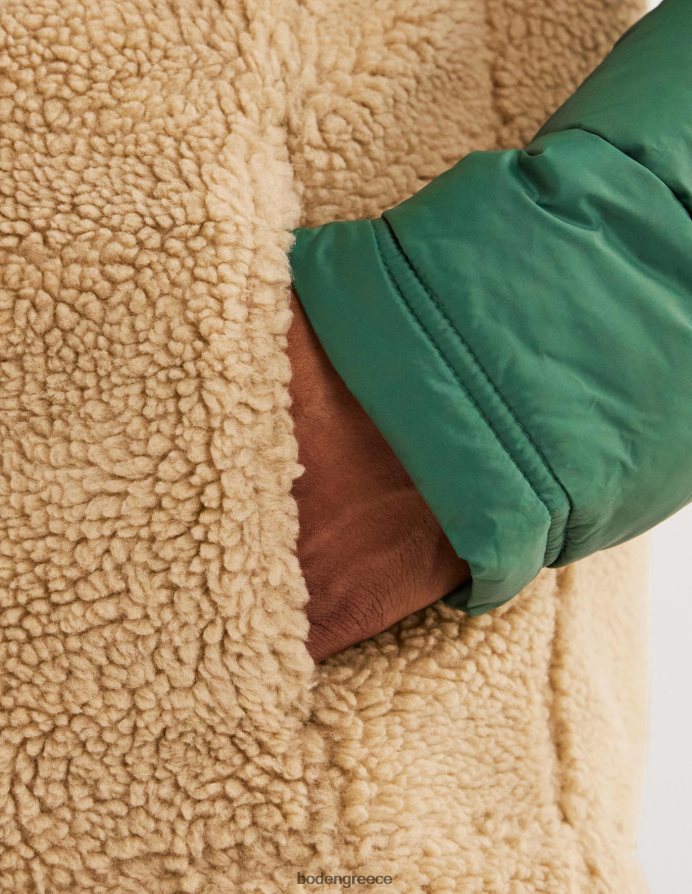 κυνηγός πράσινος/εκρού είδη ένδυσης κουμπί σέρπα μέσα από σακάκι Boden άνδρες 464PH83581