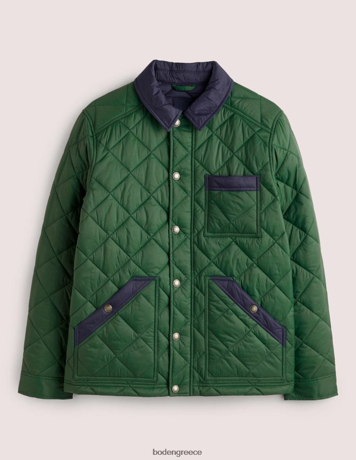 πράσινο αλιγάτορα είδη ένδυσης κοντό καπιτονέ σακάκι Boden άνδρες 464PH83582