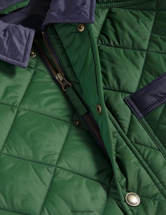 πράσινο αλιγάτορα είδη ένδυσης κοντό καπιτονέ σακάκι Boden άνδρες 464PH83582