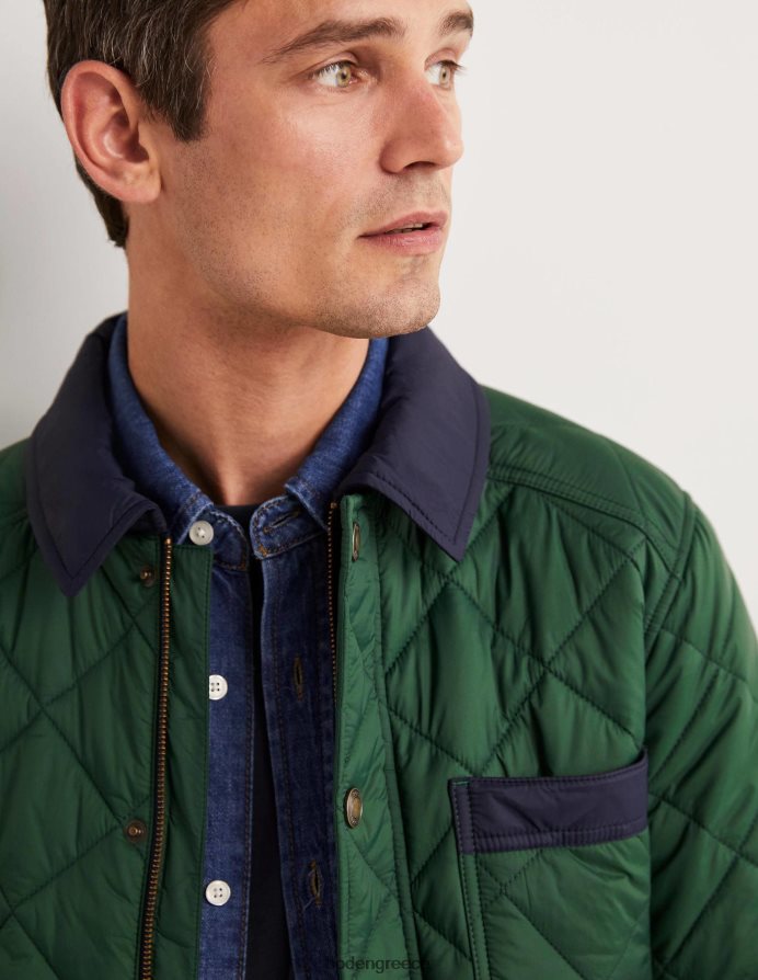 πράσινο αλιγάτορα είδη ένδυσης κοντό καπιτονέ σακάκι Boden άνδρες 464PH83582