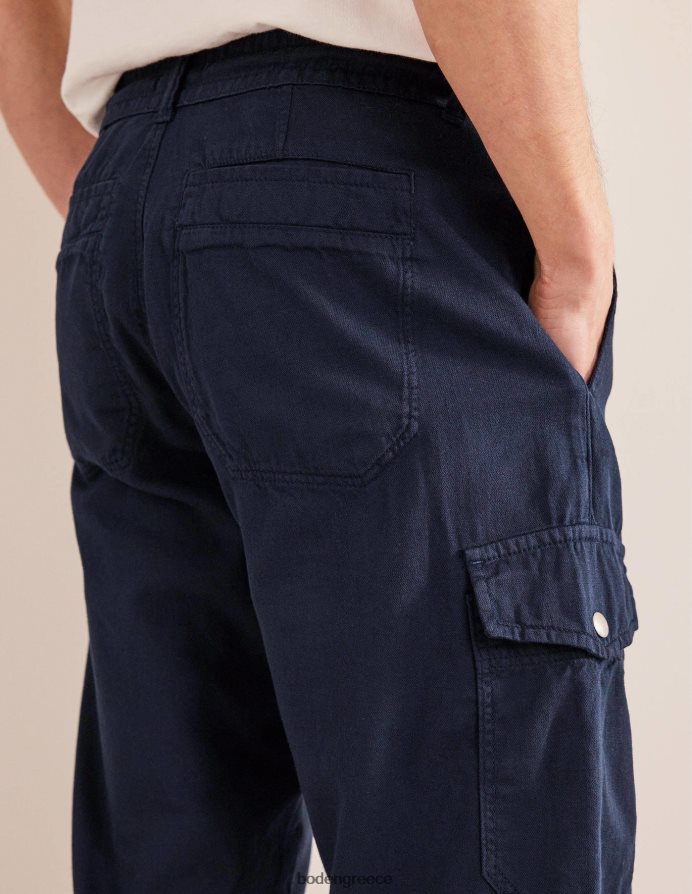 γαλλικό ναυτικό είδη ένδυσης χαλαρό ιστιοπλοϊκό παντελόνι Boden άνδρες 464PH83505