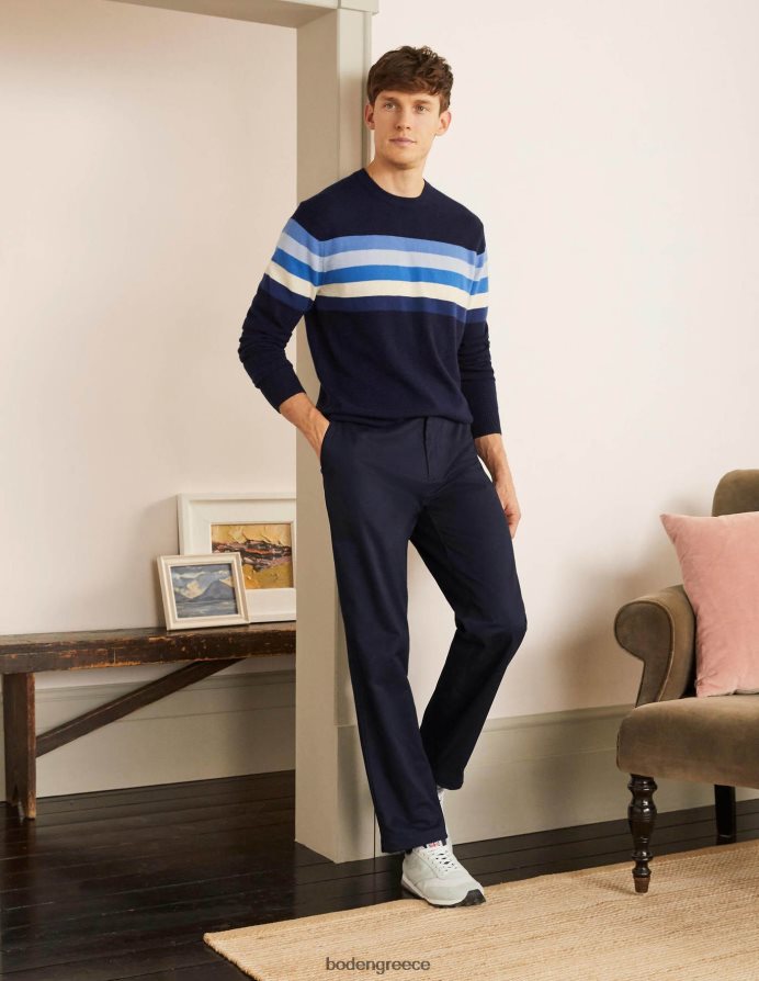 ΠΟΛΕΜΙΚΟ ΝΑΥΤΙΚΟ είδη ένδυσης αυθεντικά σινιόν με ίσιο πόδι Boden άνδρες 464PH83562