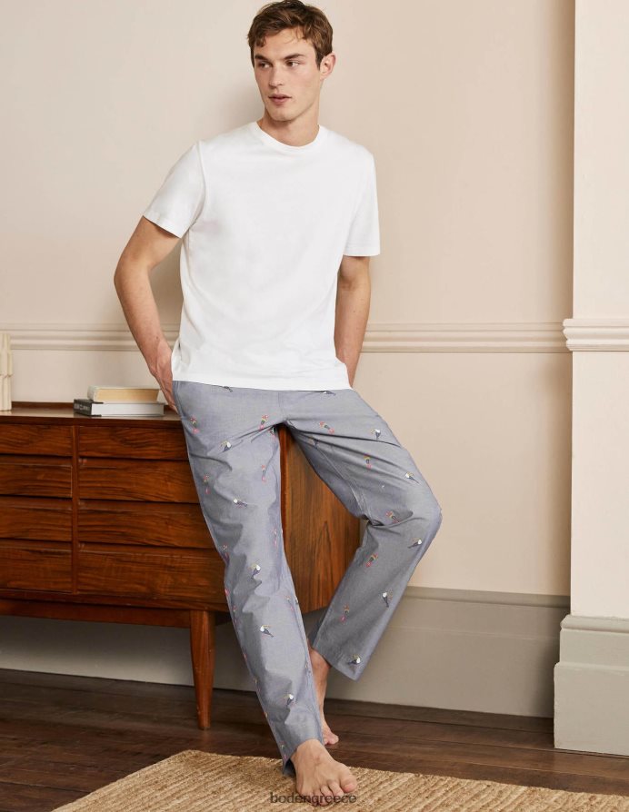 σαμπρέ τουκάν είδη ένδυσης βαμβακερή ποπλίνα πιτζάμα Boden άνδρες 464PH83598