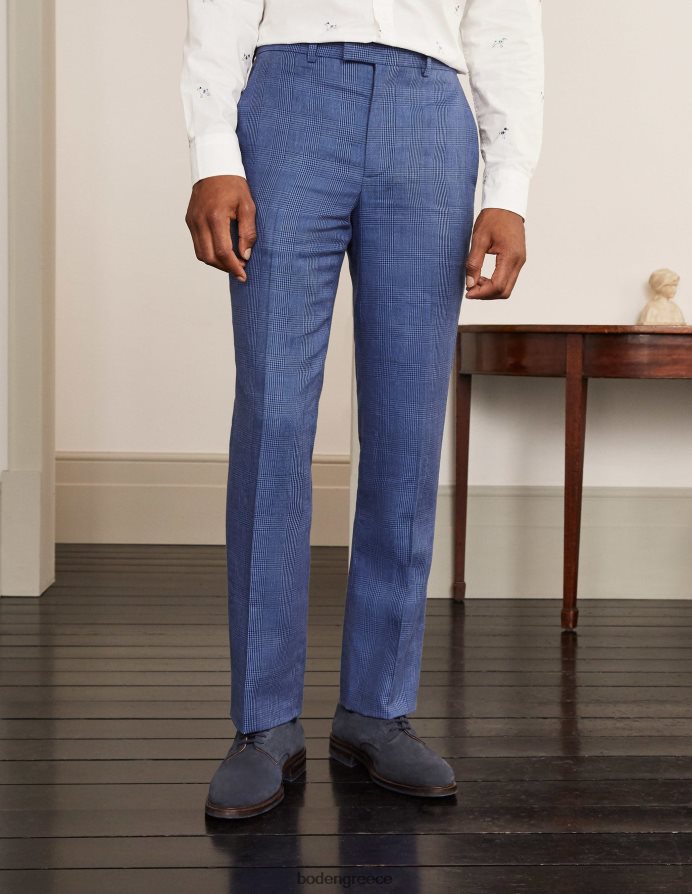 μπλουζ πόου είδη ένδυσης παντελόνι από λινό μείγμα cavenham Boden άνδρες 464PH83594