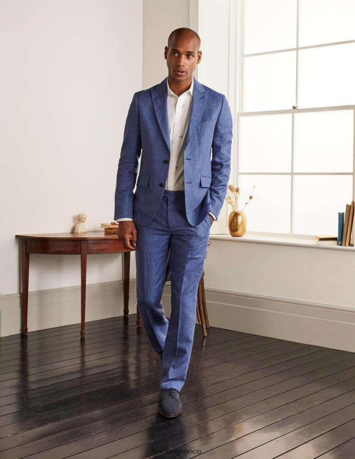 μπλουζ πόου είδη ένδυσης παντελόνι από λινό μείγμα cavenham Boden άνδρες 464PH83594