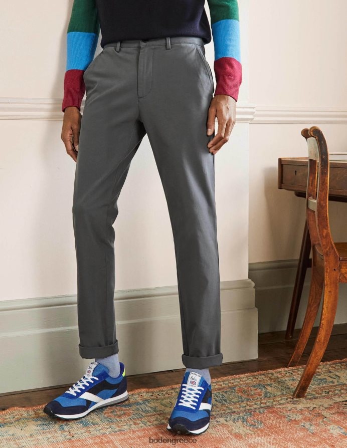 λονδρέζικο γκρι είδη ένδυσης slim leg chinos Boden άνδρες 464PH83614