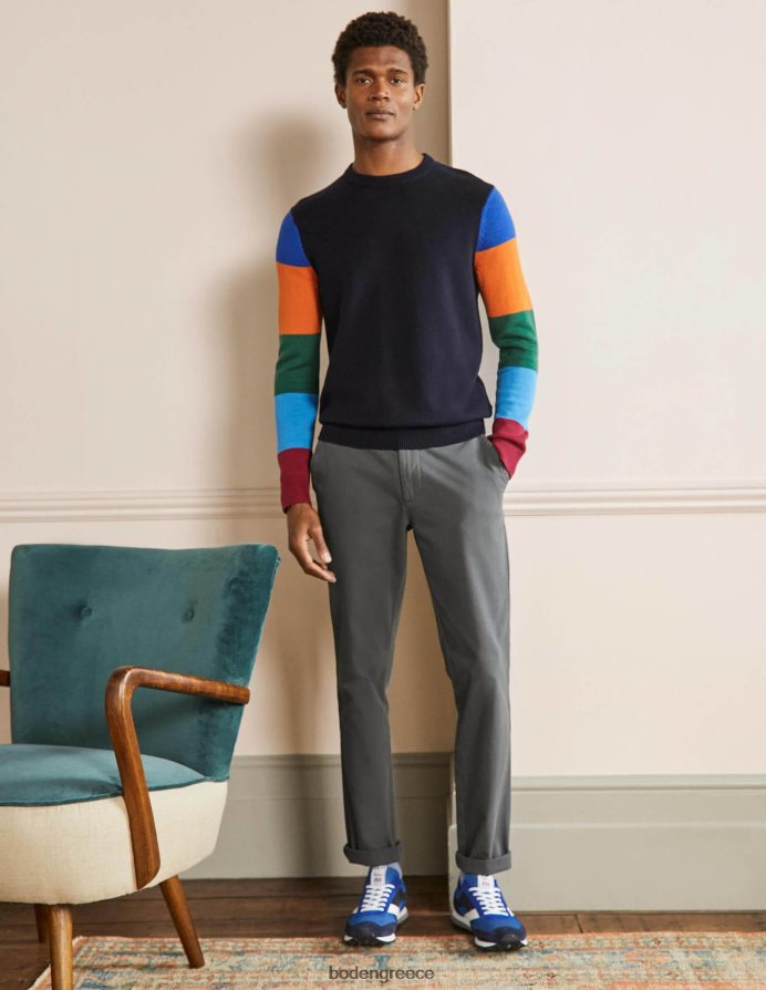 λονδρέζικο γκρι είδη ένδυσης slim leg chinos Boden άνδρες 464PH83614