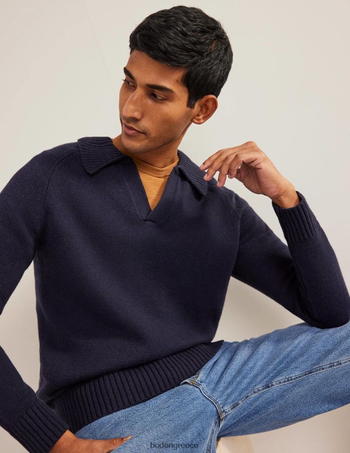 ΠΟΛΕΜΙΚΟ ΝΑΥΤΙΚΟ είδη ένδυσης βραχυκυκλωτήρα με ανοιχτό γιακά Boden άνδρες 464PH83536