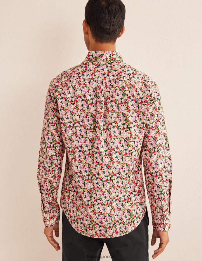 μικρό βαμμένο φλοράλ είδη ένδυσης πουκάμισο με γιακά Boden άνδρες 464PH83512