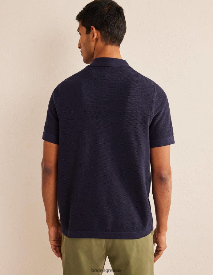 ΠΟΛΕΜΙΚΟ ΝΑΥΤΙΚΟ είδη ένδυσης πλεκτό κοντομάνικο πουκάμισο Boden άνδρες 464PH83526