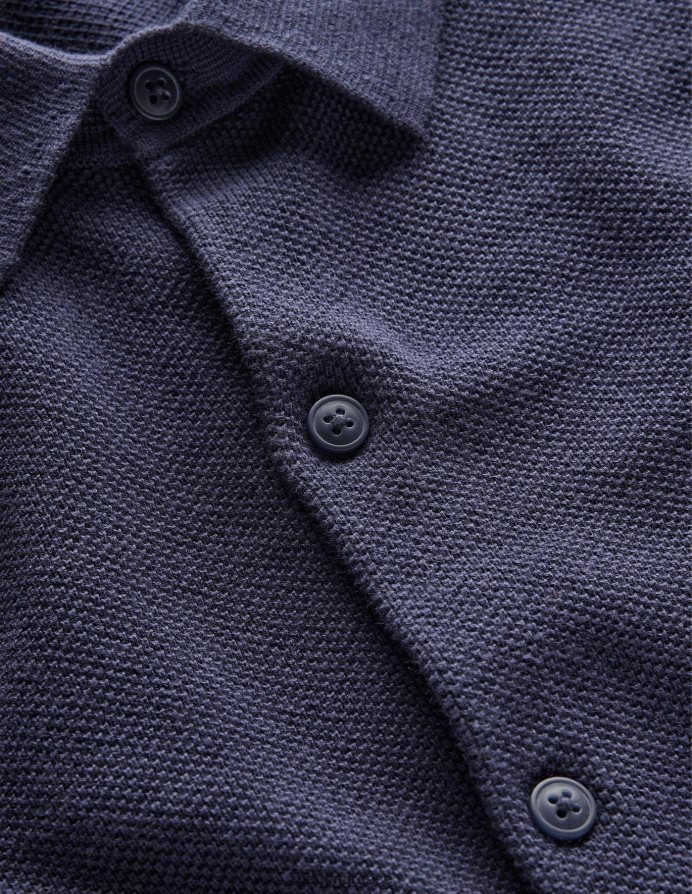 ΠΟΛΕΜΙΚΟ ΝΑΥΤΙΚΟ είδη ένδυσης πλεκτό κοντομάνικο πουκάμισο Boden άνδρες 464PH83526