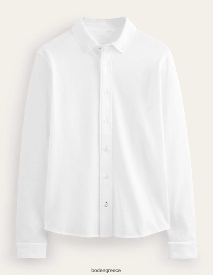 άσπρο είδη ένδυσης ελαφρύ πουκάμισο πικέ Boden άνδρες 464PH83548