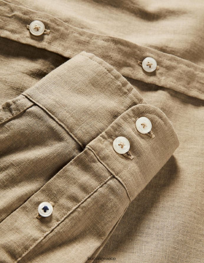 βύνη είδη ένδυσης λινό πουκάμισο με γιακά Boden άνδρες 464PH83611