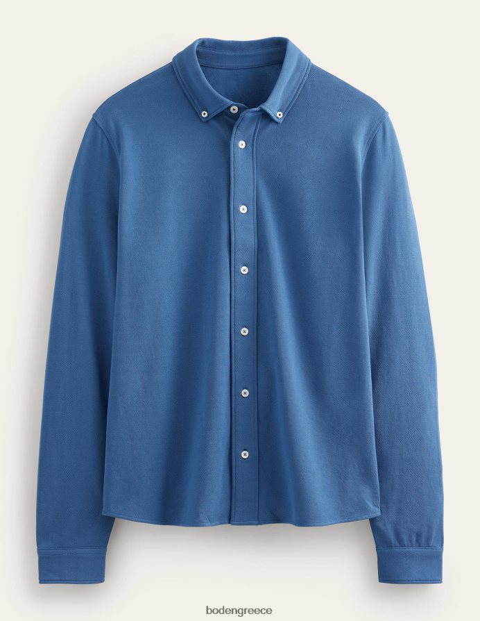 αληθινό ναυτικό είδη ένδυσης ελαφρύ πουκάμισο πικέ Boden άνδρες 464PH83631