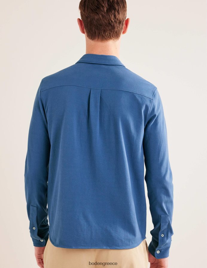 αληθινό ναυτικό είδη ένδυσης ελαφρύ πουκάμισο πικέ Boden άνδρες 464PH83631