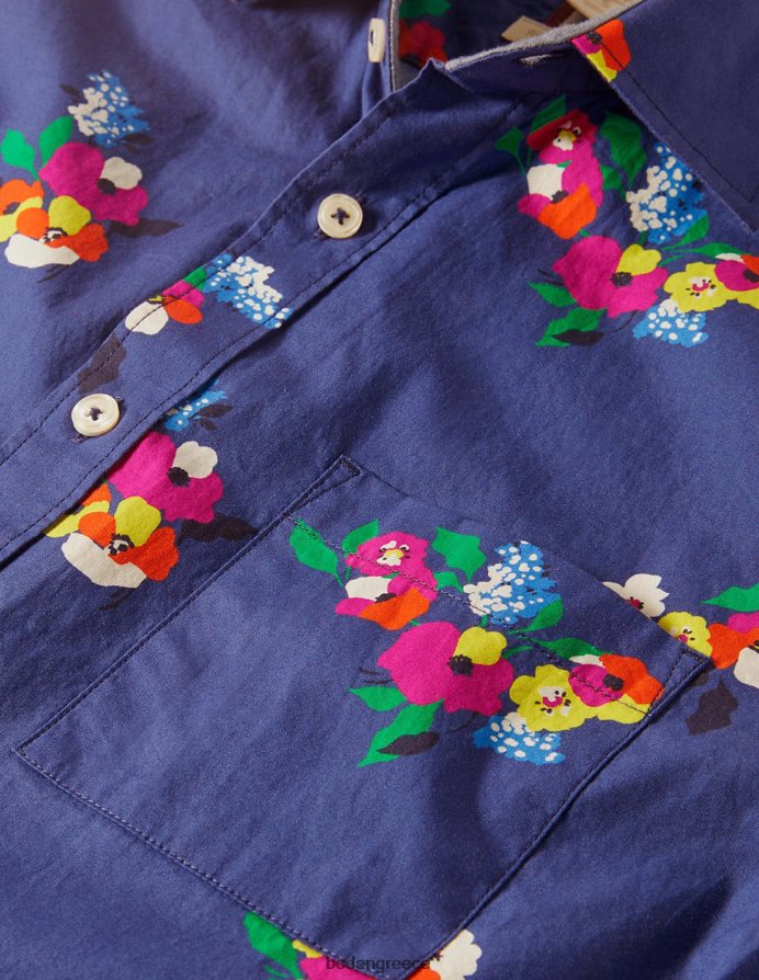 δεξιά πολύ λουλουδάτο είδη ένδυσης εμπριμέ κοντομάνικο πουκάμισο Boden άνδρες 464PH83632