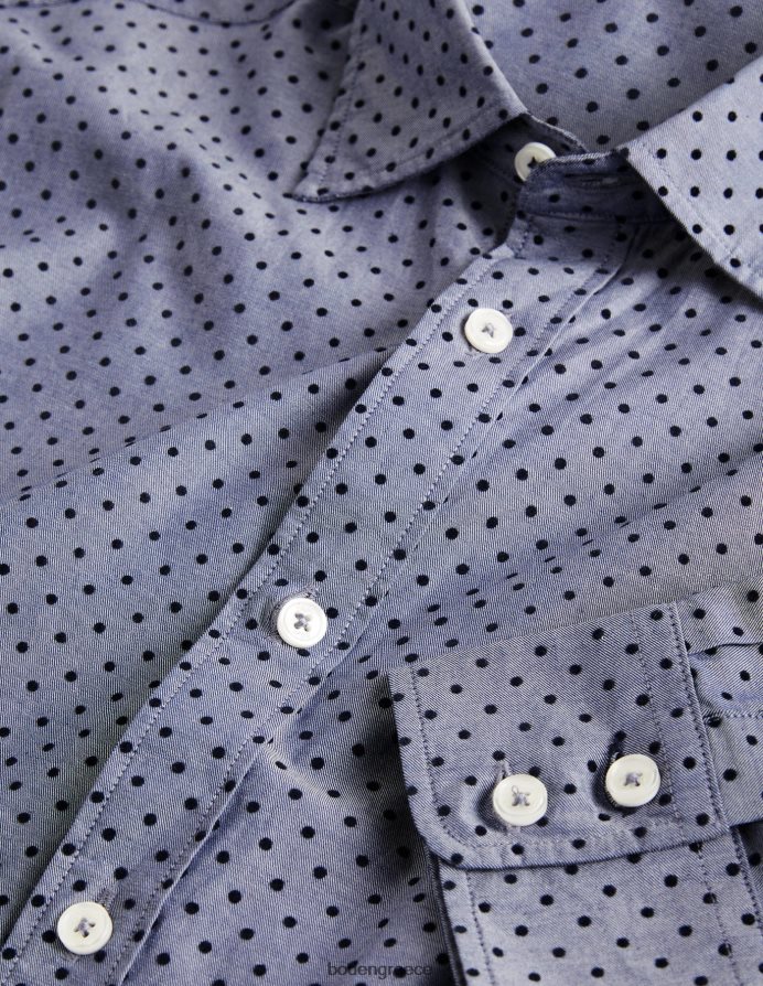 μπλε συρρέουν σημείο είδη ένδυσης κομμένο twill slim fit πουκάμισο Boden άνδρες 464PH83604