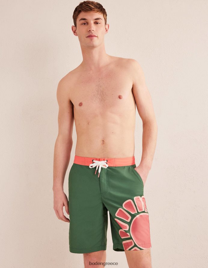 ήλιος φύλλων φοίνικα είδη ένδυσης σταθερή σανίδα μέσης κοντή Boden άνδρες 464PH83523