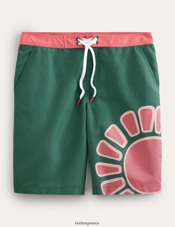 ήλιος φύλλων φοίνικα είδη ένδυσης σταθερή σανίδα μέσης κοντή Boden άνδρες 464PH83523