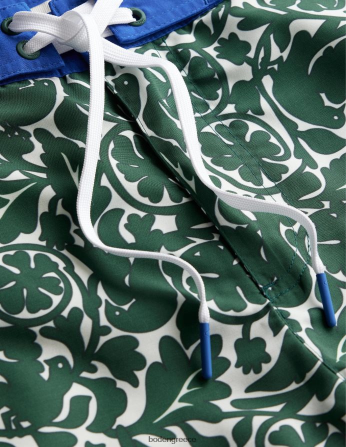 πράσινο πουλί ερωδιού είδη ένδυσης σταθερή σανίδα μέσης κοντή Boden άνδρες 464PH83532