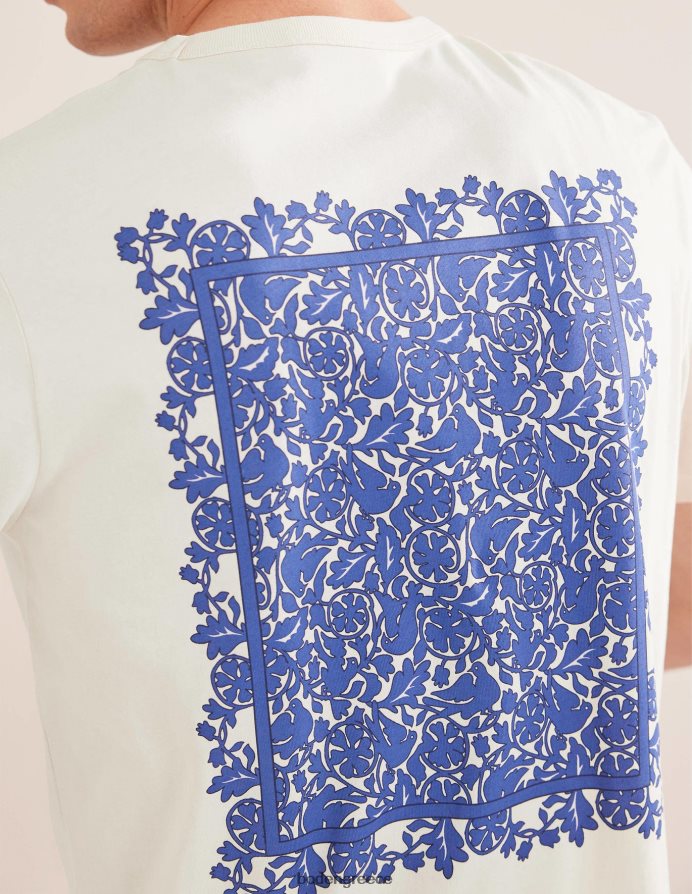 πουλιά με λοβό βανίλιας είδη ένδυσης γραφικό μπλουζάκι Boden άνδρες 464PH83508