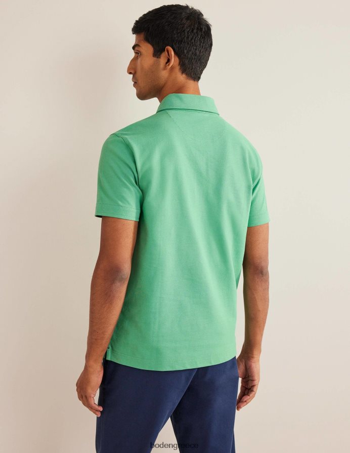 μαλακό πράσινο δυόσμο είδη ένδυσης λεπτή εφαρμογή πικέ πόλο Boden άνδρες 464PH83514
