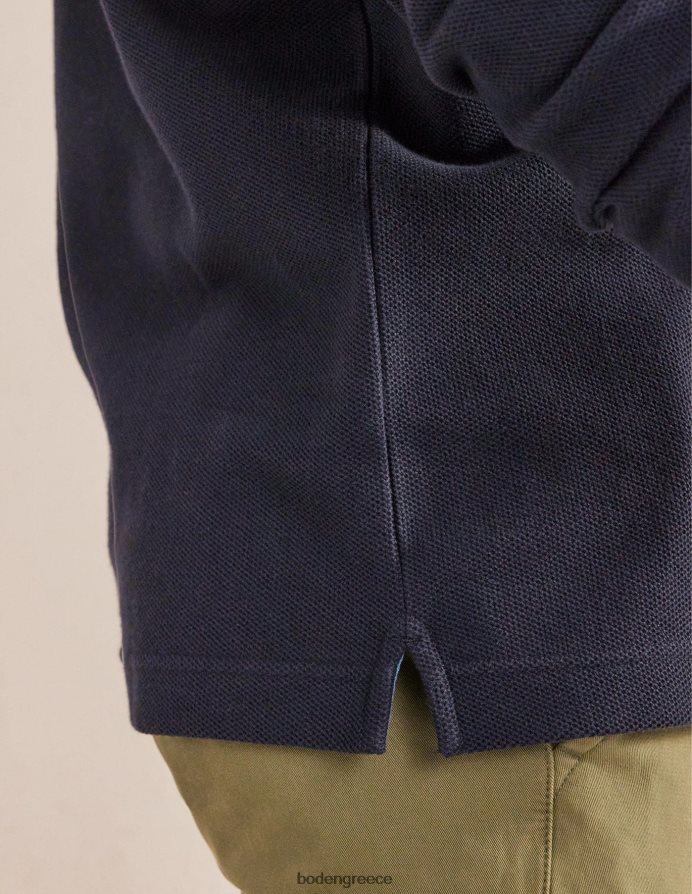 ΠΟΛΕΜΙΚΟ ΝΑΥΤΙΚΟ είδη ένδυσης χαλαρό μακρυμάνικο πόλο Boden άνδρες 464PH83527