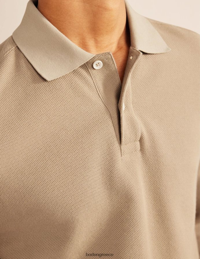 πέτρα είδη ένδυσης χαλαρό μακρυμάνικο πόλο Boden άνδρες 464PH83544