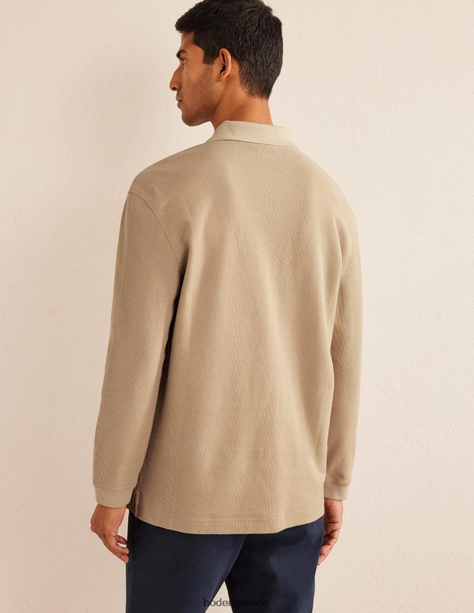 πέτρα είδη ένδυσης χαλαρό μακρυμάνικο πόλο Boden άνδρες 464PH83544