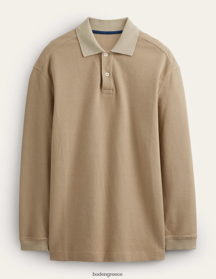 πέτρα είδη ένδυσης χαλαρό μακρυμάνικο πόλο Boden άνδρες 464PH83544