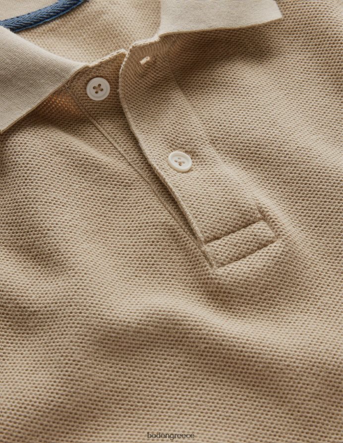 πέτρα είδη ένδυσης χαλαρό μακρυμάνικο πόλο Boden άνδρες 464PH83544