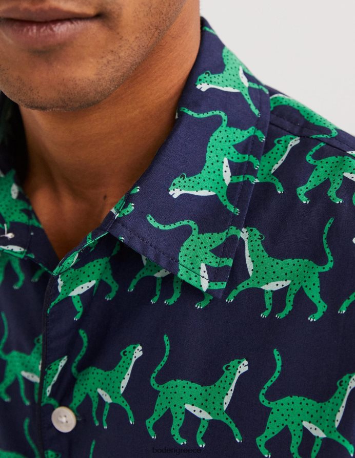 ναυτικές λεοπαρδάλεις είδη ένδυσης υφαντό σετ πιτζάμες Boden άνδρες 464PH83559