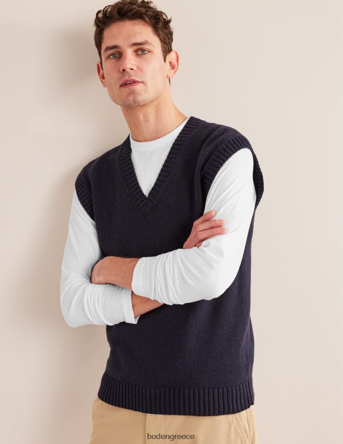 άσπρο είδη ένδυσης μακρυμάνικο μπλουζάκι με λεπτή εφαρμογή Boden άνδρες 464PH83638