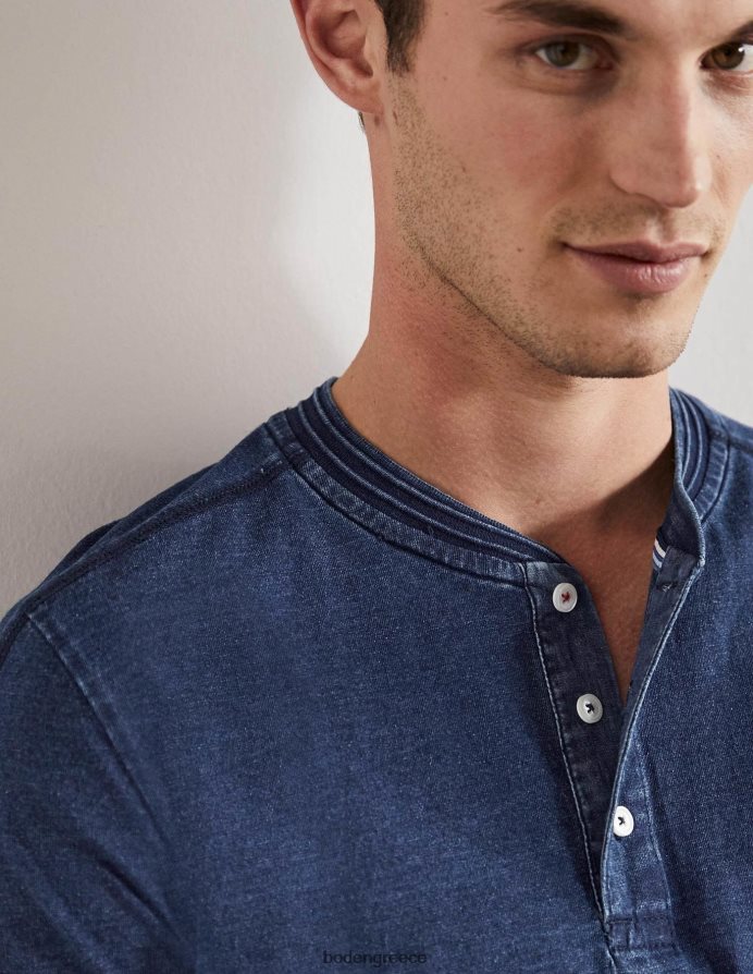 ινδικό είδη ένδυσης κοντομάνικο henley Boden άνδρες 464PH83610