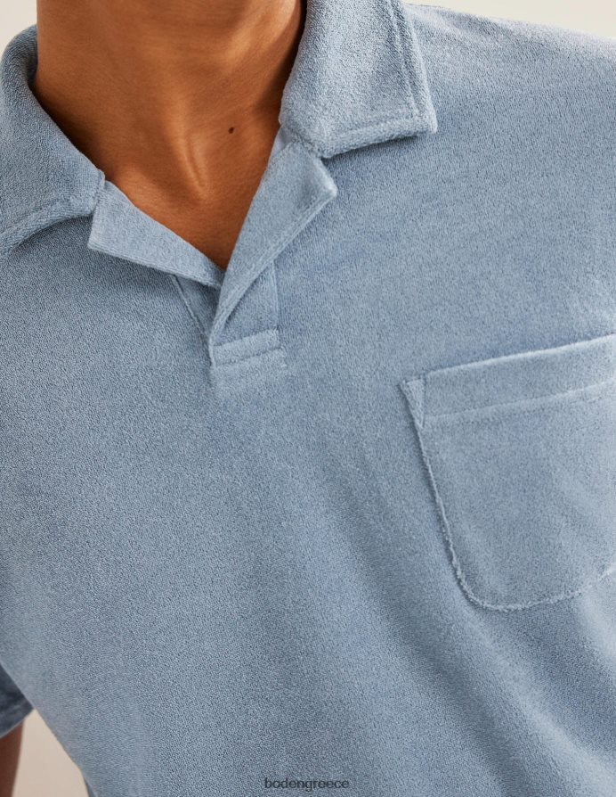 καπετάνιοι μπλε είδη ένδυσης ανοιχτό γιακά terry polo Boden άνδρες 464PH83640