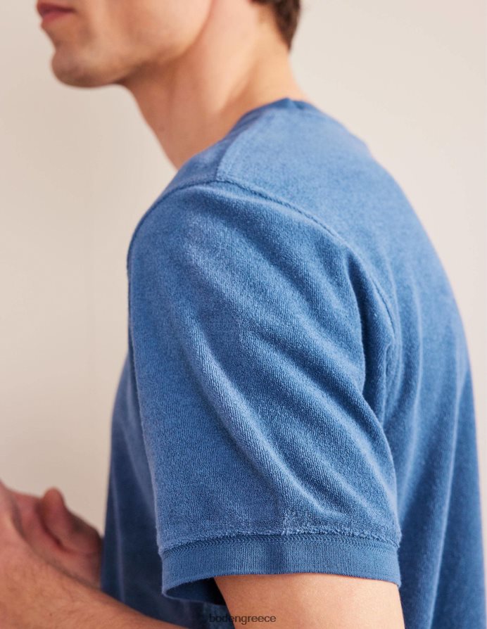 αληθινό ναυτικό είδη ένδυσης terry t-shirt Boden άνδρες 464PH83565
