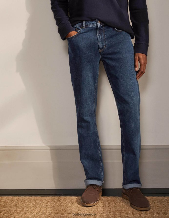 ενδιάμεσο ξέβγαλμα είδη ένδυσης τζιν σε ίσιο πόδι Boden άνδρες 464PH83579