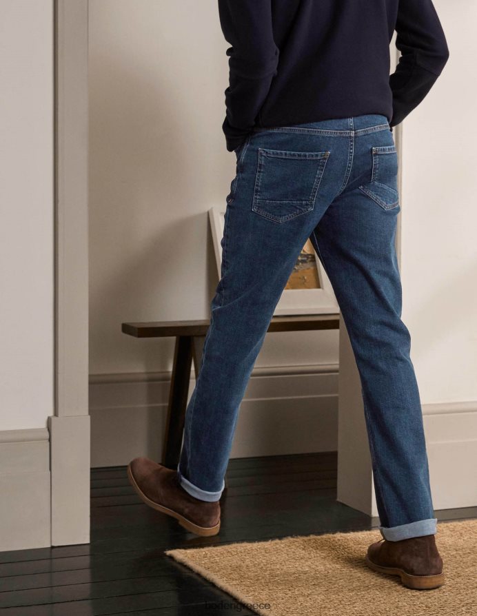 ενδιάμεσο ξέβγαλμα είδη ένδυσης τζιν σε ίσιο πόδι Boden άνδρες 464PH83579