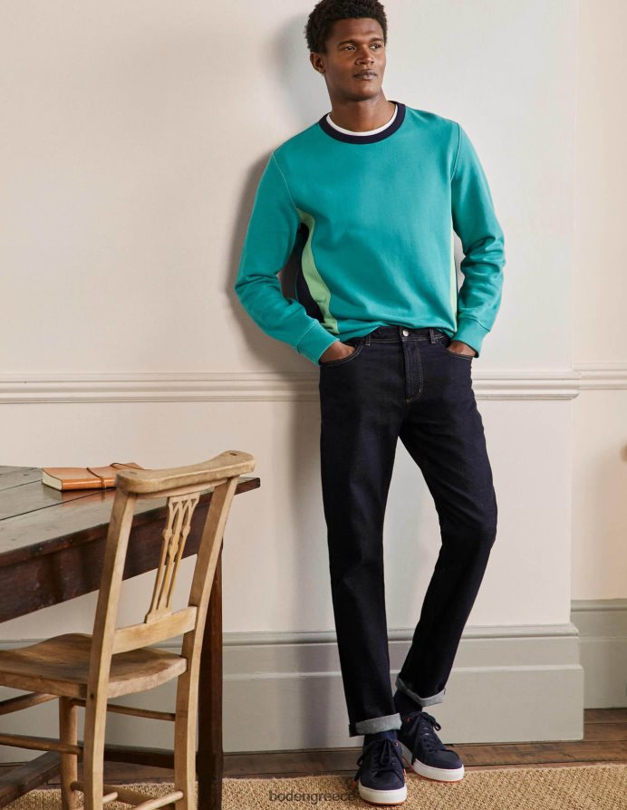 τζιν σκούρου ξεβγάλματος είδη ένδυσης slim leg τζιν Boden άνδρες 464PH83612