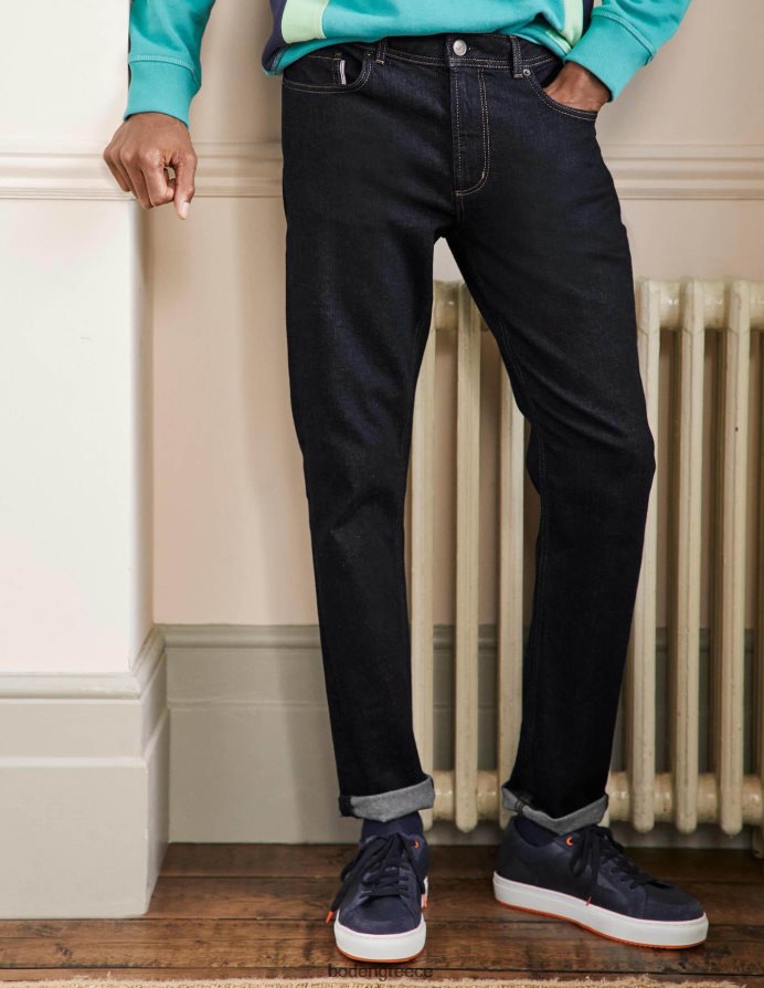 τζιν σκούρου ξεβγάλματος είδη ένδυσης slim leg τζιν Boden άνδρες 464PH83612
