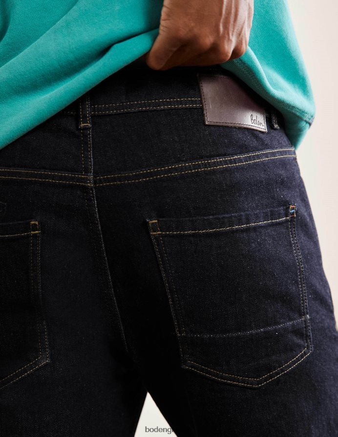 τζιν σκούρου ξεβγάλματος είδη ένδυσης slim leg τζιν Boden άνδρες 464PH83612