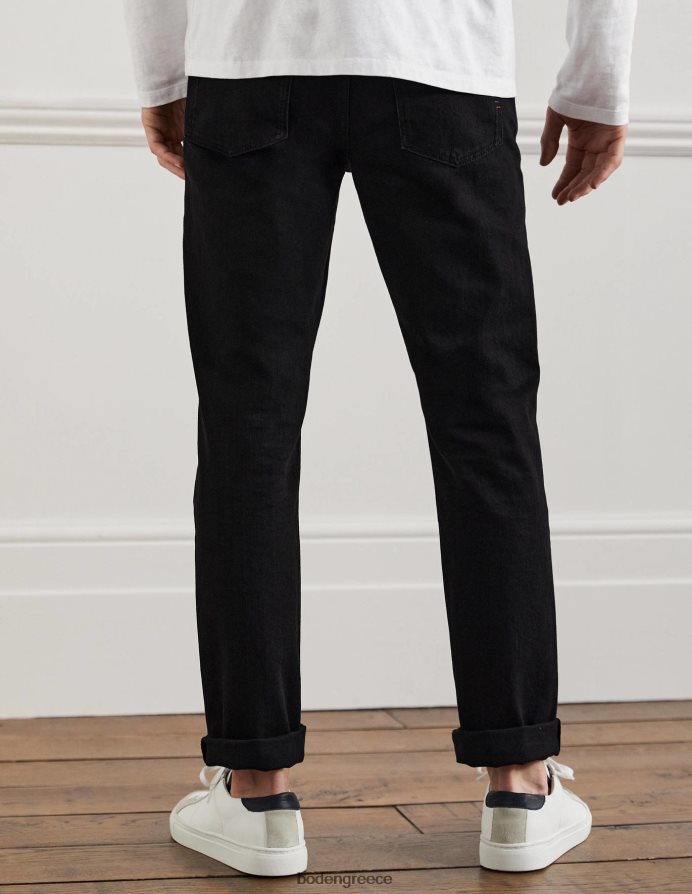 μαύρο τζιν είδη ένδυσης slim leg τζιν Boden άνδρες 464PH83616