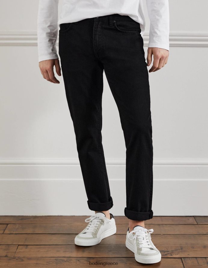 μαύρο τζιν είδη ένδυσης slim leg τζιν Boden άνδρες 464PH83616