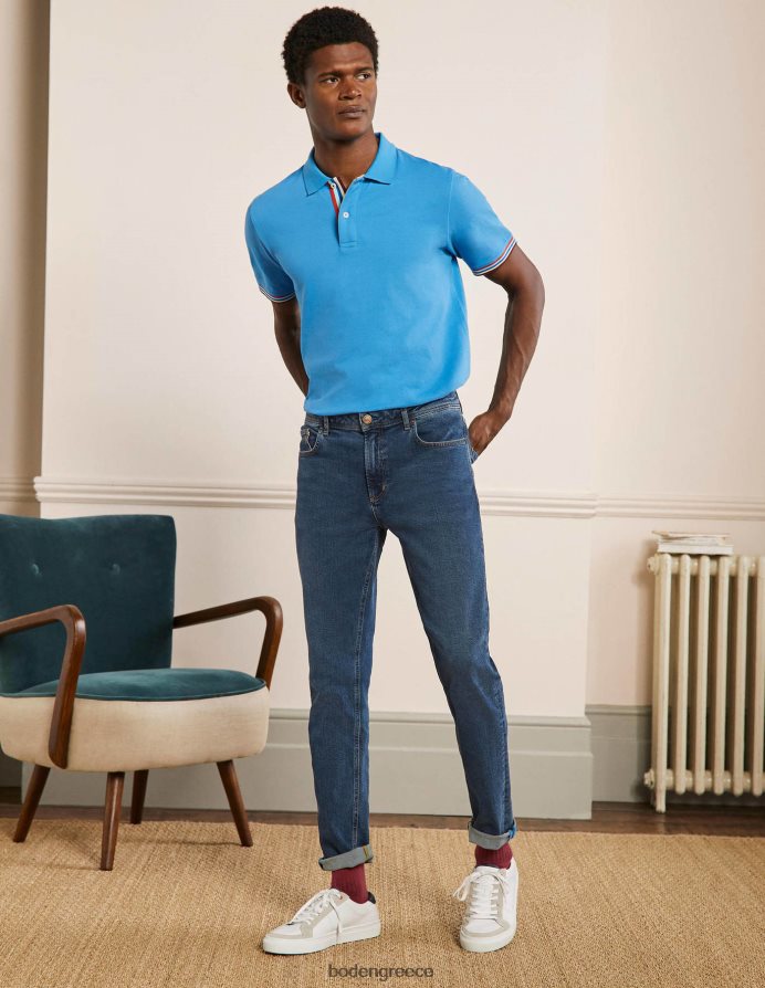 τζιν μεσαίου ξεβγάλματος είδη ένδυσης slim leg τζιν Boden άνδρες 464PH83618