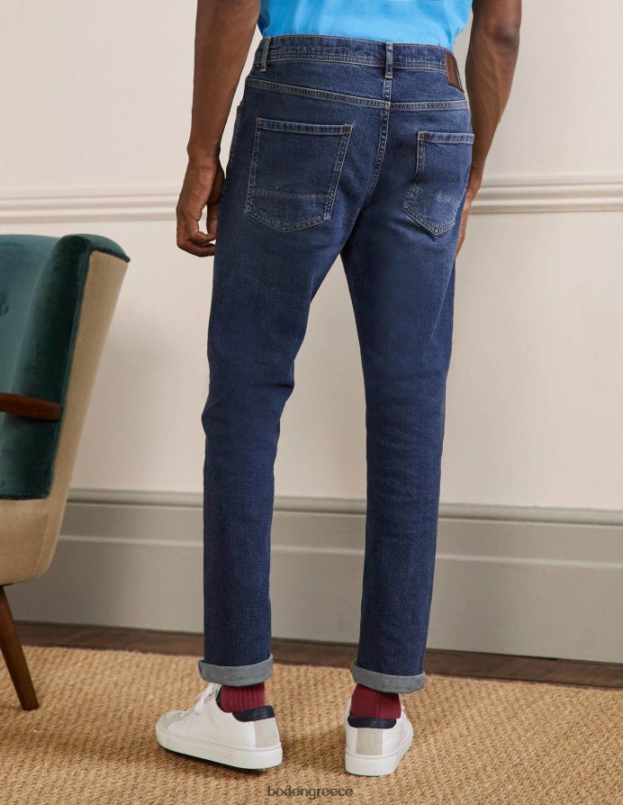 τζιν μεσαίου ξεβγάλματος είδη ένδυσης slim leg τζιν Boden άνδρες 464PH83618