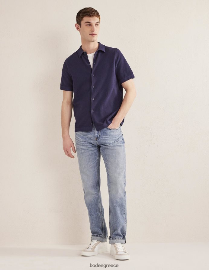 vintage πλύσιμο είδη ένδυσης τζιν σε ίσια εφαρμογή Boden άνδρες 464PH83575