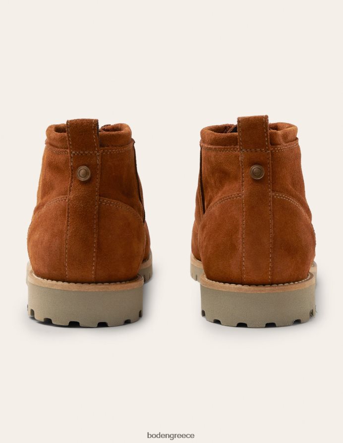 ανοιχτό καφέ είδη υπόδησης σουέτ μπότες με κορδόνια Boden άνδρες 464PH83586